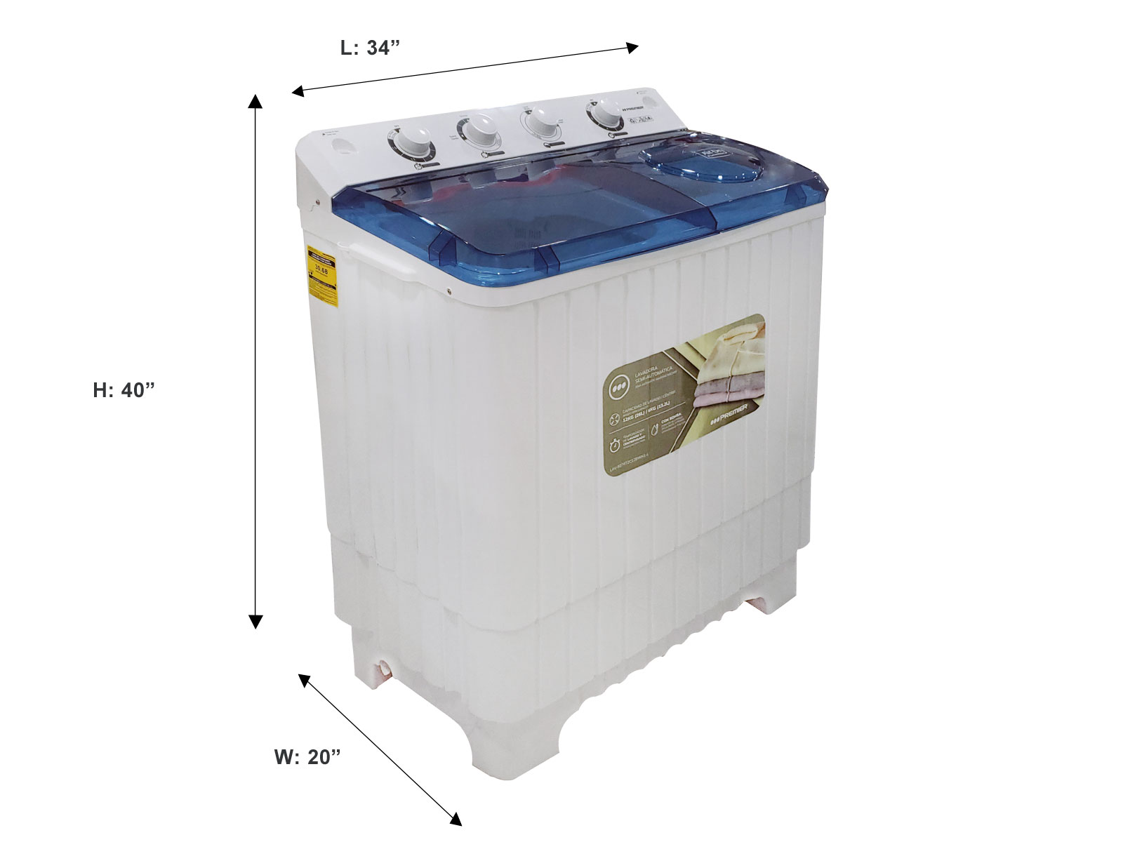 Comprar Lavadora Semi Automática Whirlpool - 12kg
