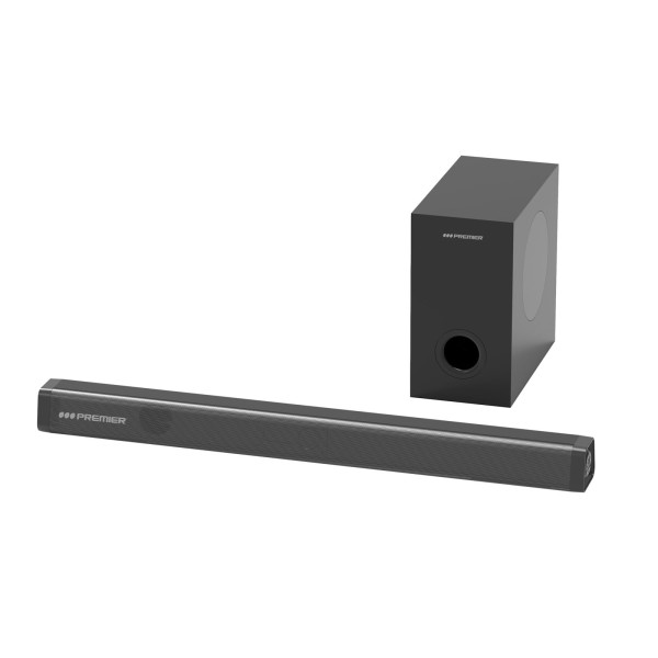 Imagen del producto Barra de sonido c/subwoofer usb/bt/fm/hdmi/optica c/rc