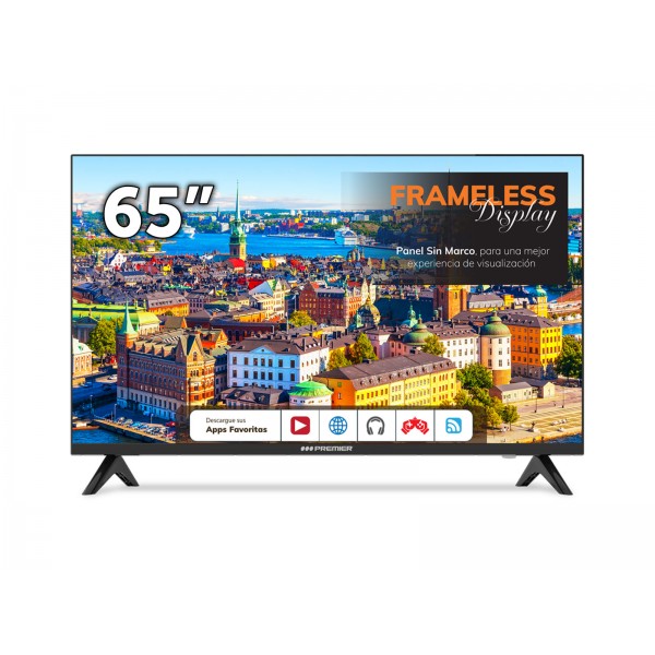 Tiendas Premier Panamá  Tv 40” fhd smart c/dvb-t2, s/marco, android 11.0