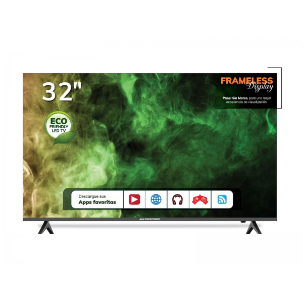 Productos Premier  Tv 40” fhd smart c/ dvb-t2, bt, sin marco
