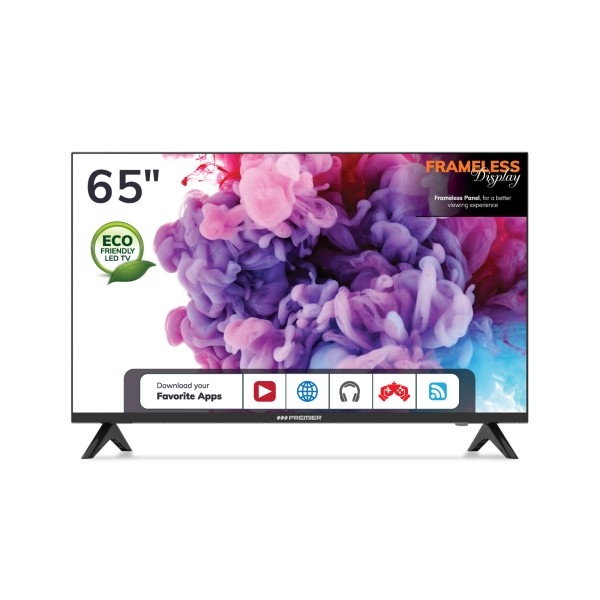 Productos Premier  Tv 40” fhd smart c/ dvb-t2, bt, sin marco, dolby,  android 11.0