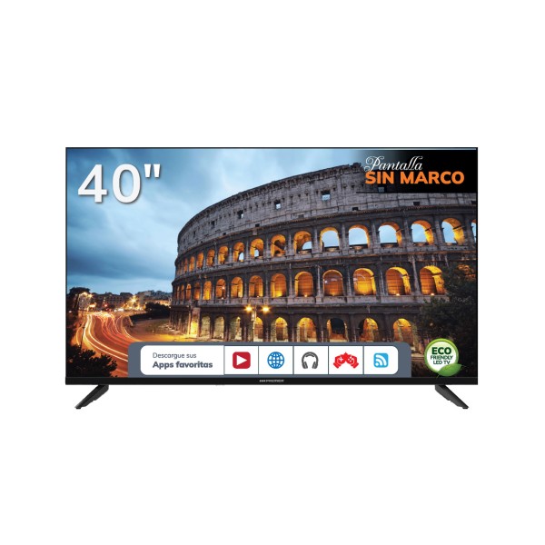 Imagen del producto Tv 40” hd smart c/dvb-t2, android 14.0, sm